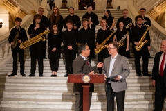 April 26, 2023 − Members of the Pennsylvania Legislative Arts and Culture Caucus gathered in the Capitol Rotunda to celebrate “Arts Advocacy Day” along with Citizens for the Arts in Pennsylvania, a nonprofit advocacy group.