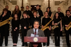 April 26, 2023 − Members of the Pennsylvania Legislative Arts and Culture Caucus gathered in the Capitol Rotunda to celebrate “Arts Advocacy Day” along with Citizens for the Arts in Pennsylvania, a nonprofit advocacy group.