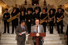 April 26, 2023 − Members of the Pennsylvania Legislative Arts and Culture Caucus gathered in the Capitol Rotunda to celebrate “Arts Advocacy Day” along with Citizens for the Arts in Pennsylvania, a nonprofit advocacy group.