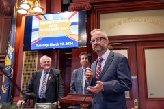 March 19, 2024 − Today, members of the Pennsylvania Legislative Arts and Culture Caucus gathered to celebrate “Arts Advocacy Day” along with Citizens for the Arts in Pennsylvania, a nonprofit advocacy group.