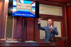 March 19, 2024 − Today, members of the Pennsylvania Legislative Arts and Culture Caucus gathered to celebrate “Arts Advocacy Day” along with Citizens for the Arts in Pennsylvania, a nonprofit advocacy group.