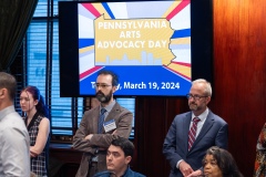 March 19, 2024 − Today, members of the Pennsylvania Legislative Arts and Culture Caucus gathered to celebrate “Arts Advocacy Day” along with Citizens for the Arts in Pennsylvania, a nonprofit advocacy group.